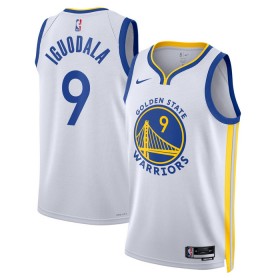 Maillot NBA Golden State Warriors Andre Iguodala 9 Nike 2022-23 Association Edition Blanc Swingman - Homme